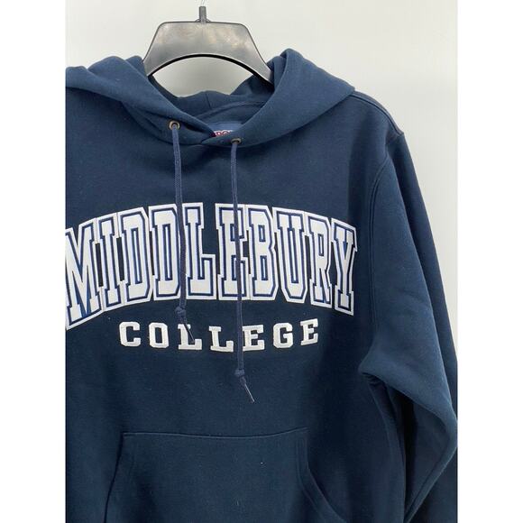 JANSPORT Women's Navy Middlebury College Classic Pullover Hoodie SZ S - Picture 3 of 9